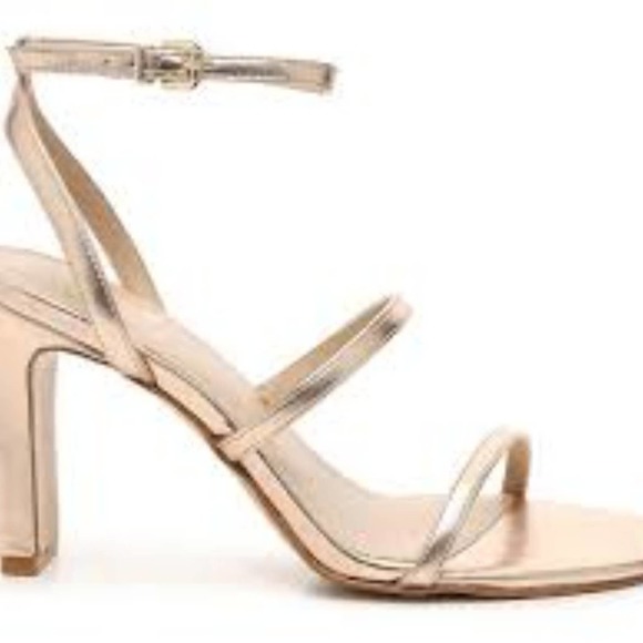 Mix no 6 Aliciana sandals In Rose Gold size 8M - Picture 2 of 6